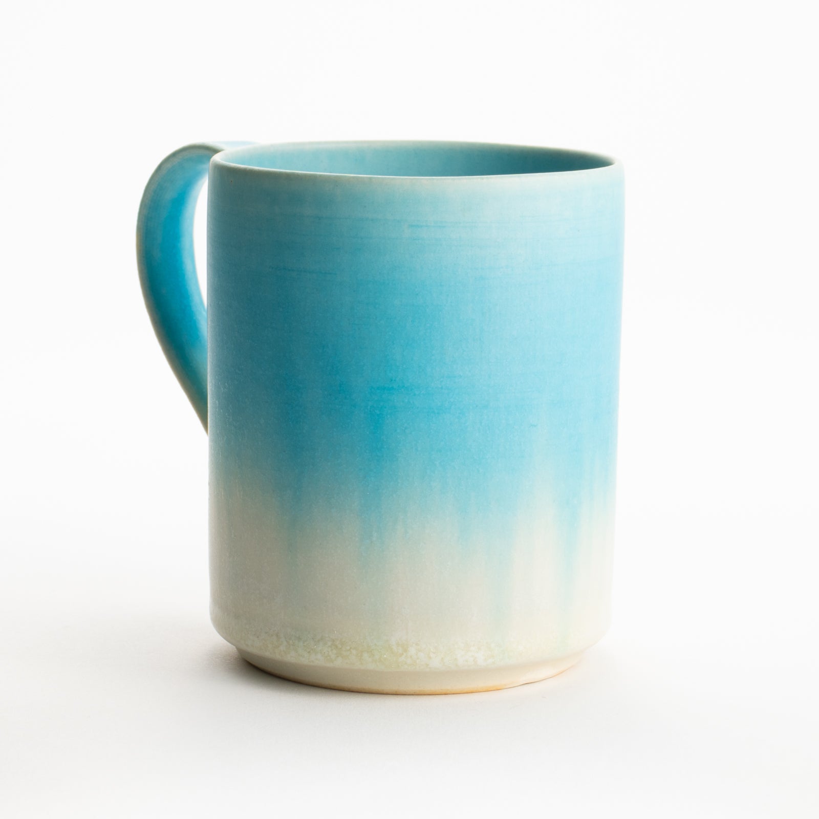 【清水焼】マグカップ　碧釉A　竹村陽太郎 KOTOPOTTER