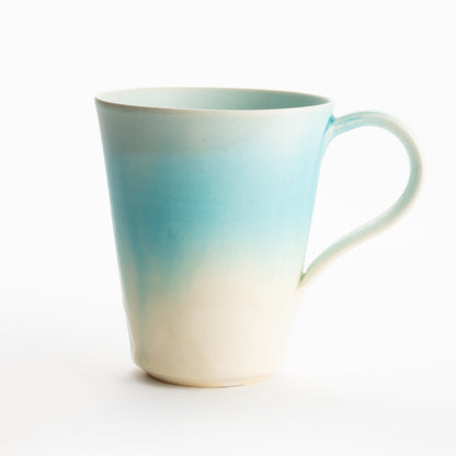 【清水焼】マグカップ　碧釉B　竹村陽太郎 KOTOPOTTER