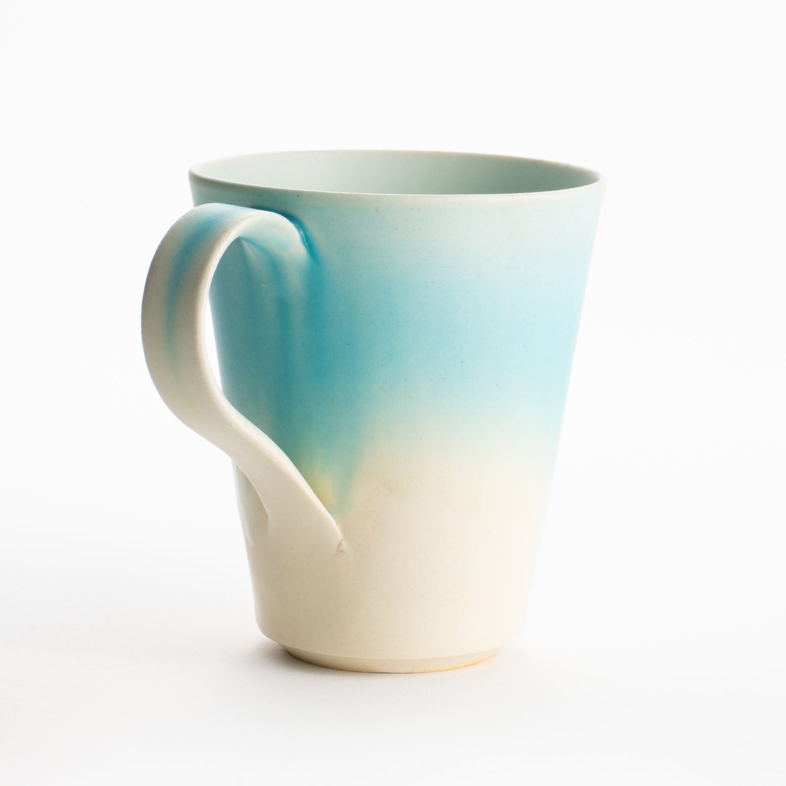 【清水焼】マグカップ　碧釉B　竹村陽太郎 KOTOPOTTER