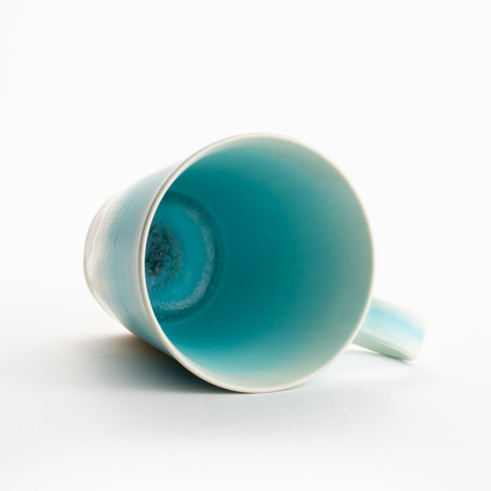 【清水焼】マグカップ　碧釉B　竹村陽太郎 KOTOPOTTER