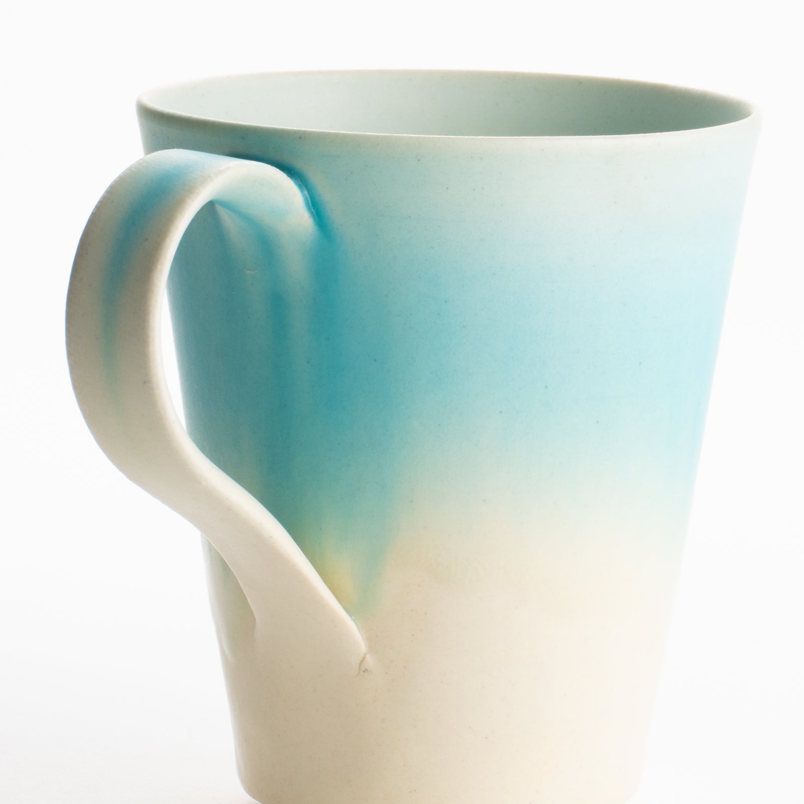 【清水焼】マグカップ　碧釉B　竹村陽太郎 KOTOPOTTER