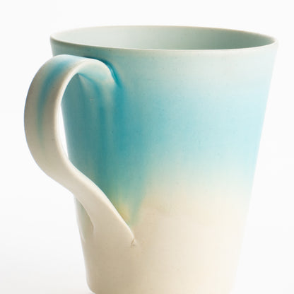 【清水焼】マグカップ　碧釉B　竹村陽太郎 KOTOPOTTER