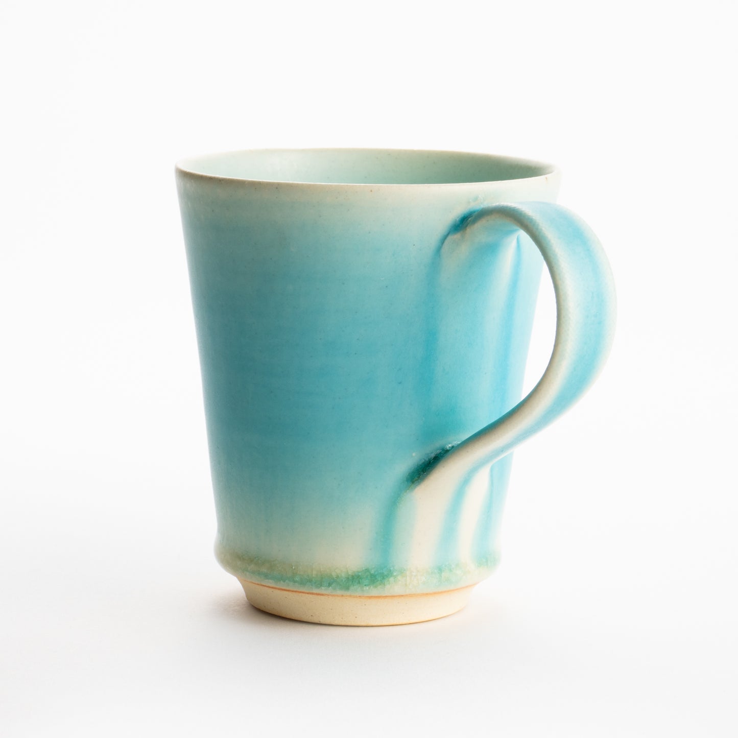 【清水焼】マグカップ　碧釉C　竹村陽太郎 KOTOPOTTER