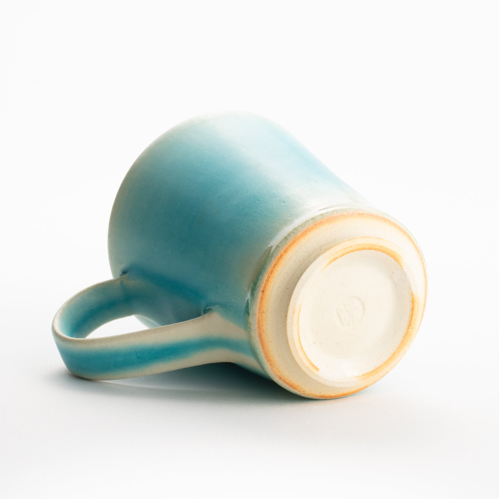 【清水焼】マグカップ　碧釉C　竹村陽太郎 KOTOPOTTER