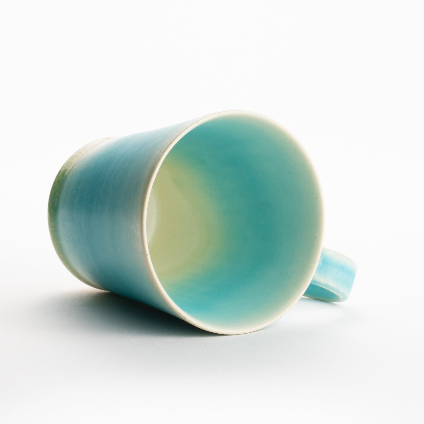 【清水焼】マグカップ　碧釉C　竹村陽太郎 KOTOPOTTER