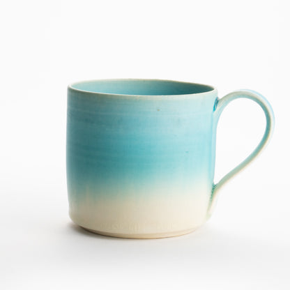 【清水焼】マグカップ　碧釉D　竹村陽太郎 KOTOPOTTER