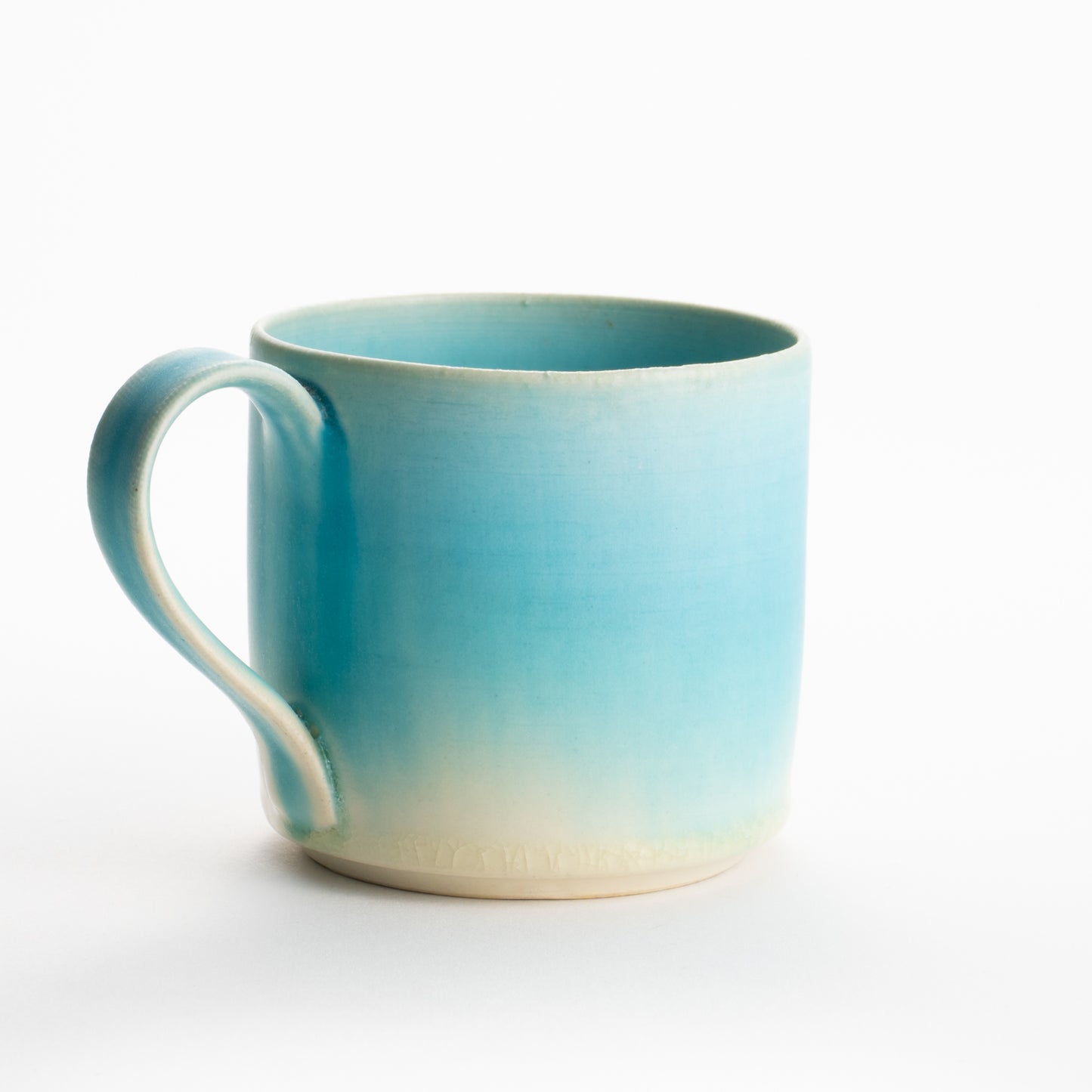 【清水焼】マグカップ　碧釉D　竹村陽太郎 KOTOPOTTER