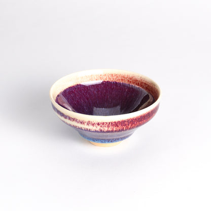 ぐい呑　均窯　和泉良法 - Handcrafted Japanese pottery from Kyoto - Kyo ware / Kiyomizu ware.