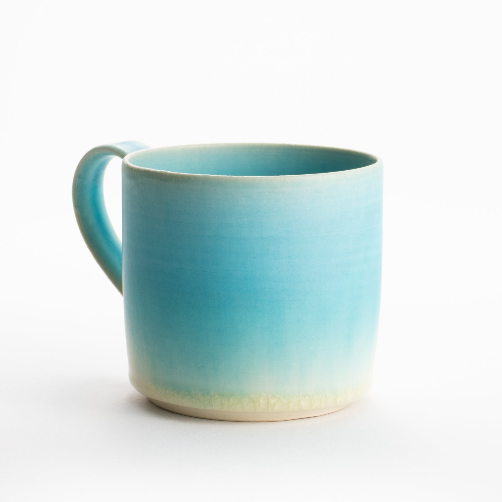 【清水焼】マグカップ　碧釉D　竹村陽太郎 KOTOPOTTER