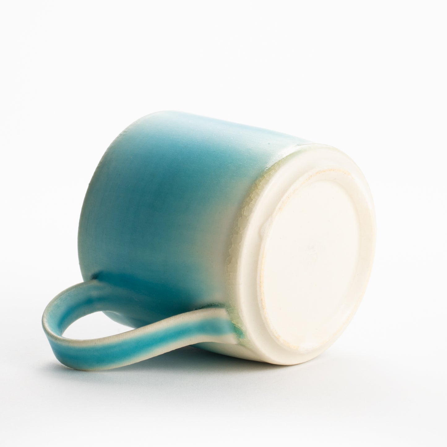 【清水焼】マグカップ　碧釉D　竹村陽太郎 KOTOPOTTER