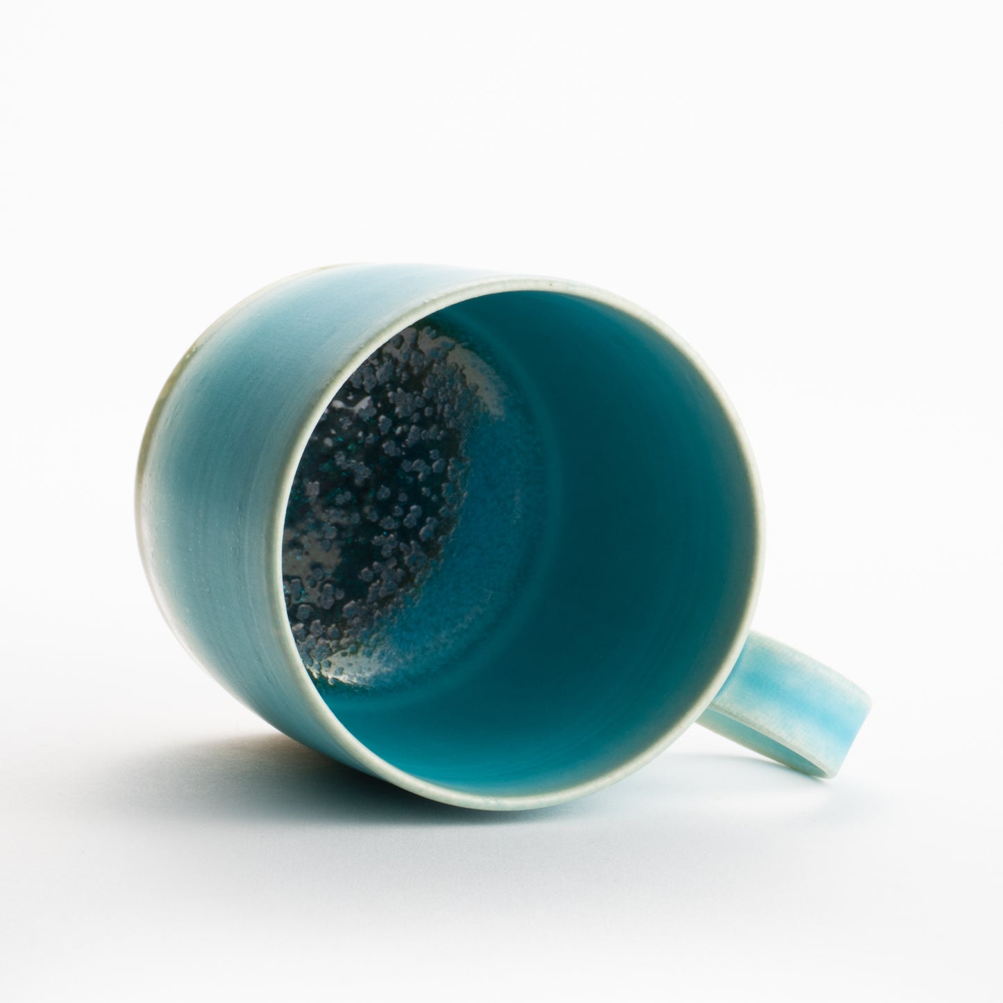 【清水焼】マグカップ　碧釉D　竹村陽太郎 KOTOPOTTER