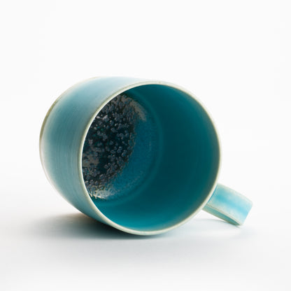 【清水焼】マグカップ　碧釉D　竹村陽太郎 KOTOPOTTER