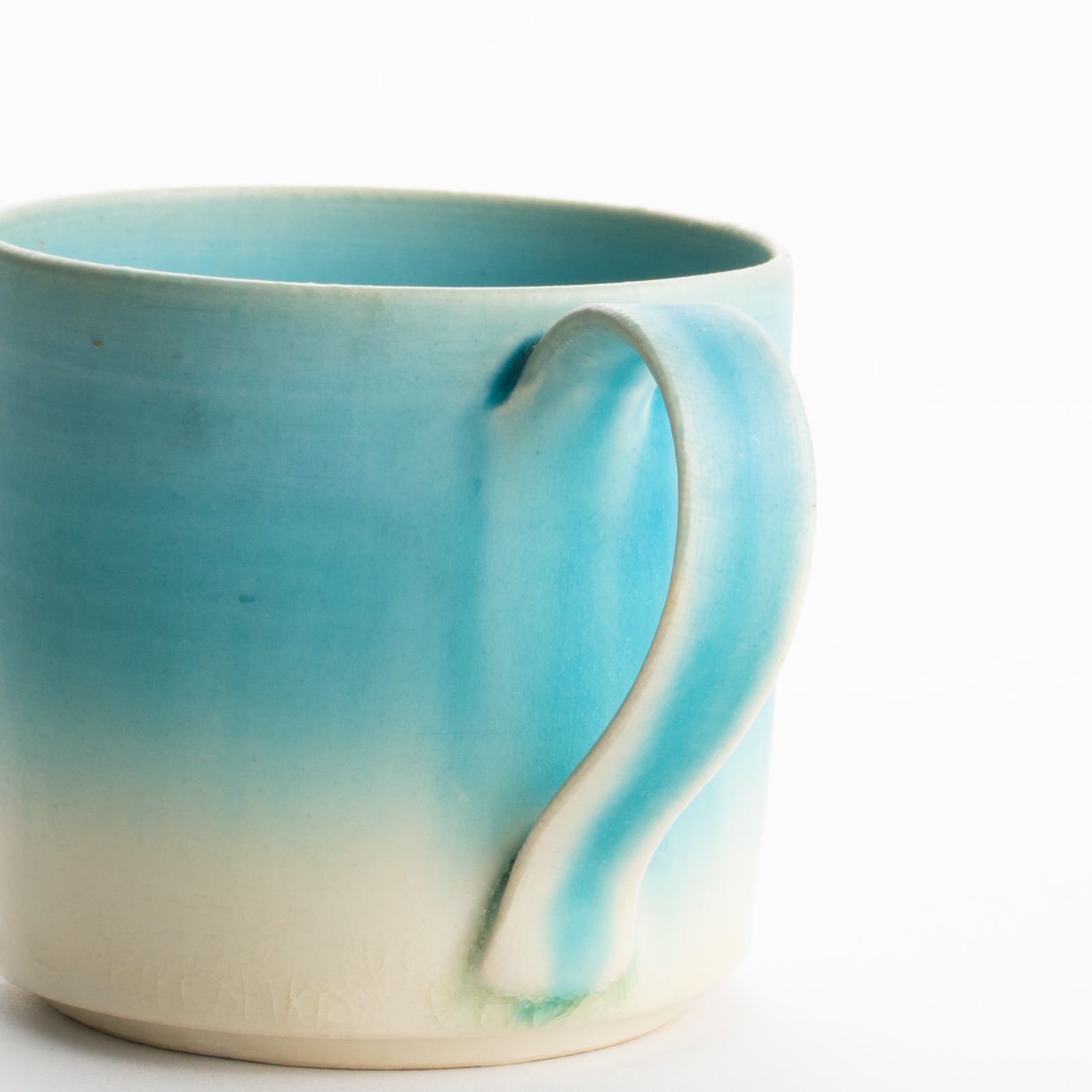 【清水焼】マグカップ　碧釉D　竹村陽太郎 KOTOPOTTER