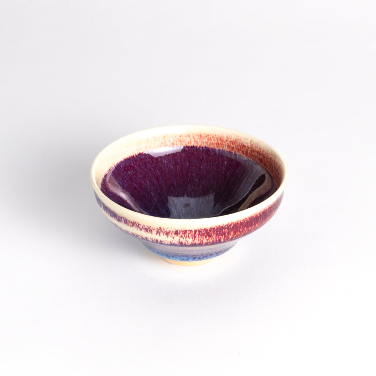 ぐい呑　均窯　和泉良法 - Handcrafted Japanese pottery from Kyoto - Kyo ware / Kiyomizu ware.