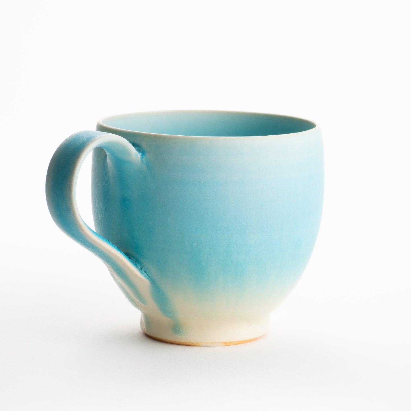 【清水焼】マグカップ　碧釉F　竹村陽太郎 KOTOPOTTER