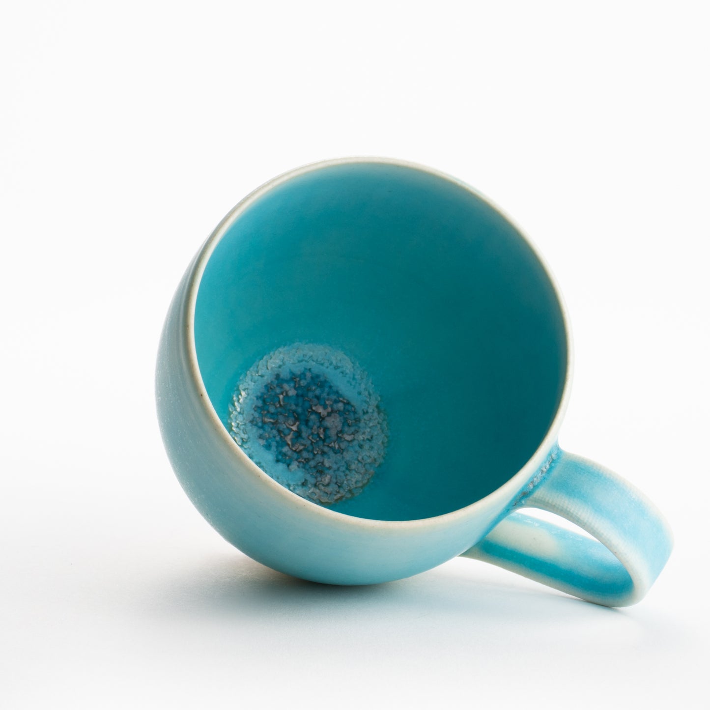 【清水焼】マグカップ　碧釉F　竹村陽太郎 KOTOPOTTER