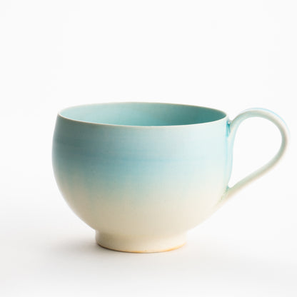 【清水焼】マグカップ　碧釉G　竹村陽太郎 KOTOPOTTER