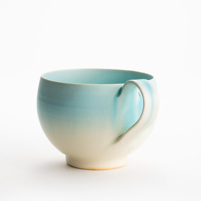 【清水焼】マグカップ　碧釉G　竹村陽太郎 KOTOPOTTER