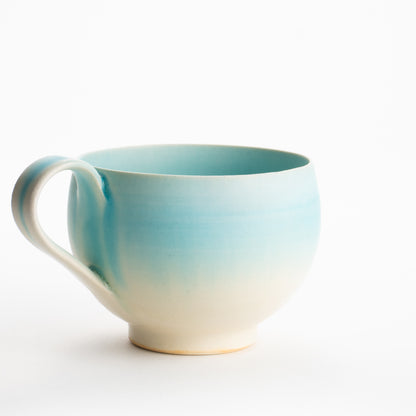 【清水焼】マグカップ　碧釉G　竹村陽太郎 KOTOPOTTER