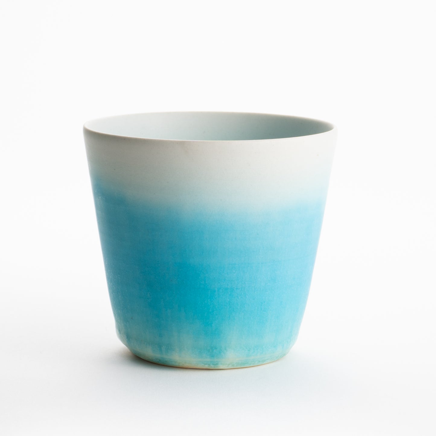 【清水焼】ロックカップ　碧釉　竹村陽太郎 KOTOPOTTER