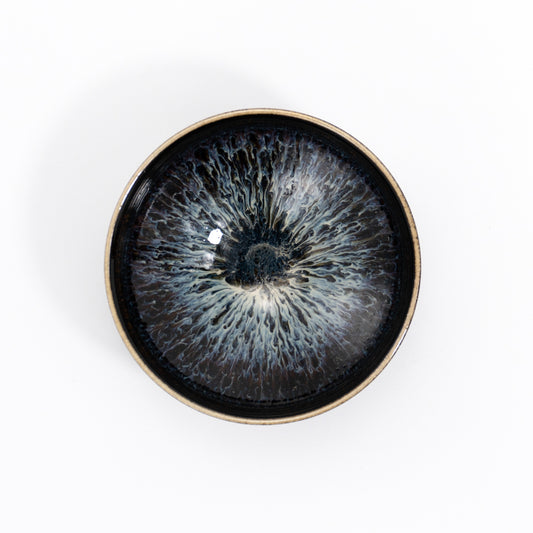 盃　流星　和泉良法 - Handcrafted Japanese pottery from Kyoto - Kyo ware / Kiyomizu ware.