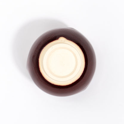 湯呑　辰砂 A　和泉良法 - Handcrafted Japanese pottery from Kyoto - Kyo ware / Kiyomizu ware.