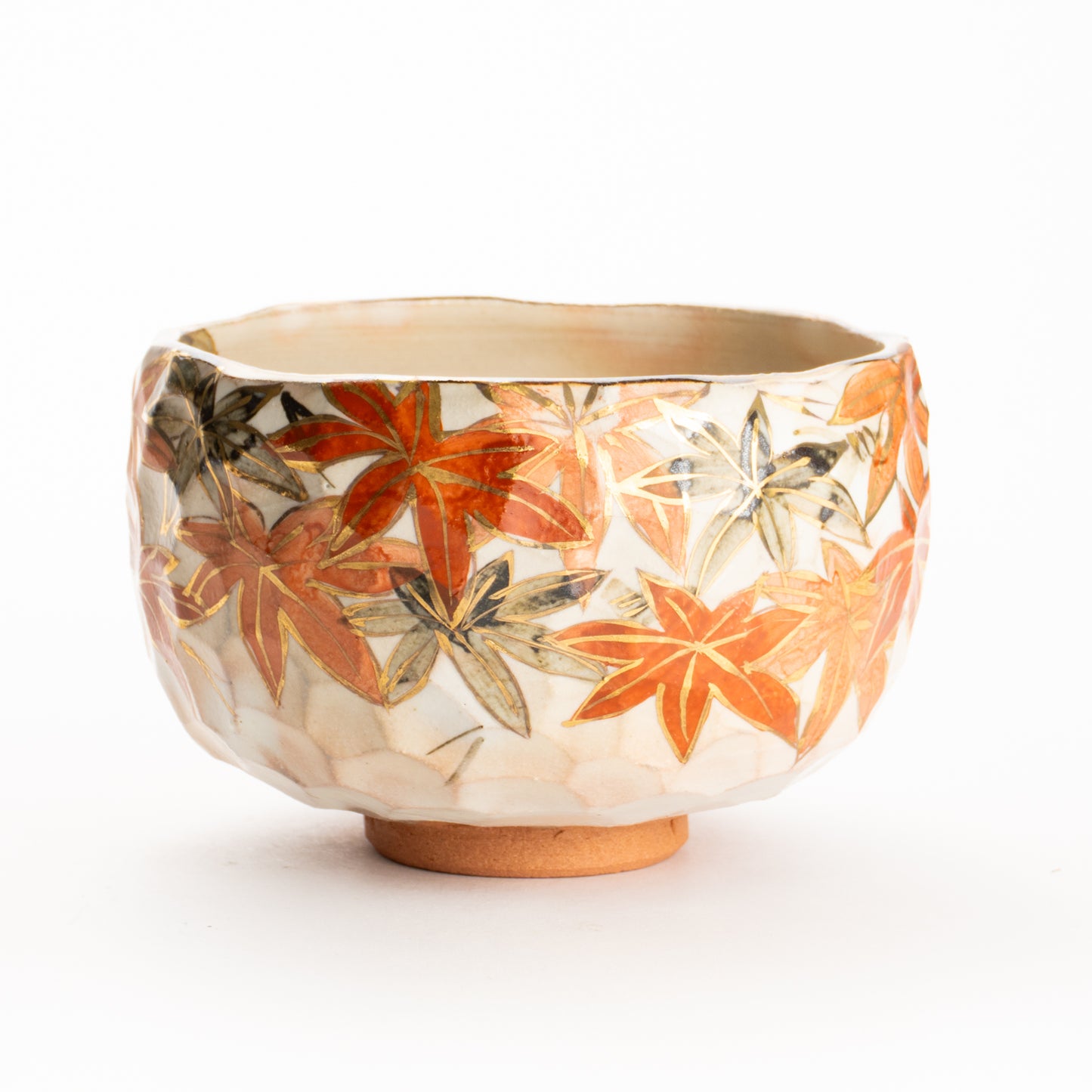 抹茶碗　紅葉之図A　俊山窯 KOTOPOTTER