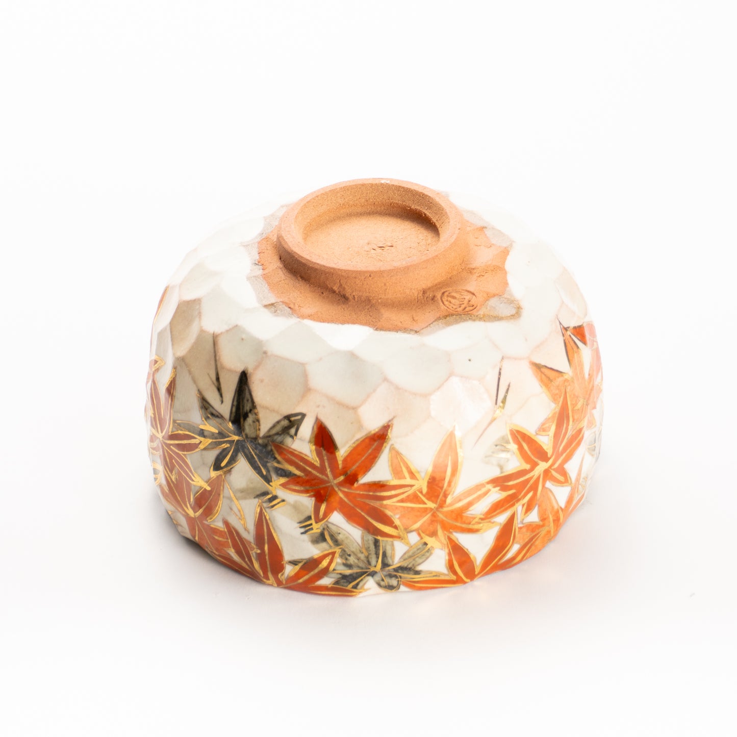抹茶碗　紅葉之図A　俊山窯 KOTOPOTTER