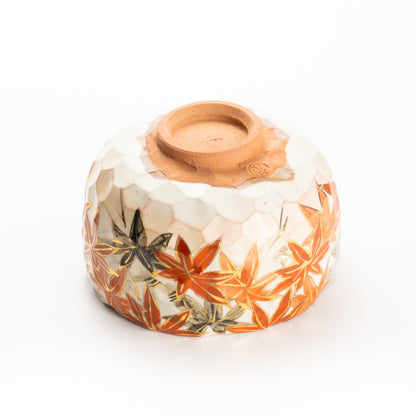 抹茶碗　紅葉之図A　俊山窯 KOTOPOTTER