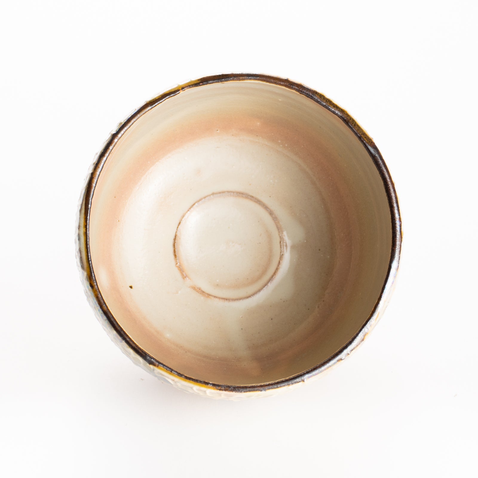 抹茶碗　ラスター彩 花詰A　俊山窯 KOTOPOTTER