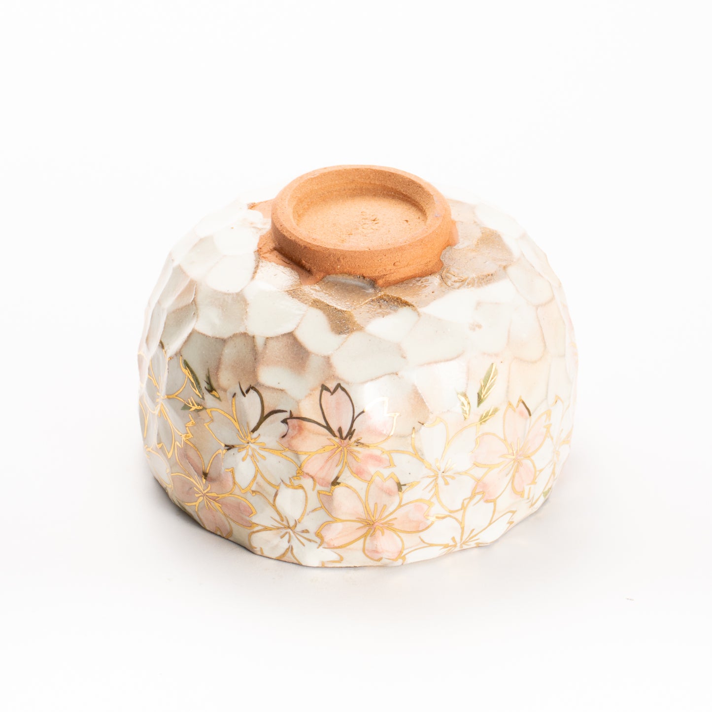 抹茶碗　金彩桜A　俊山窯 KOTOPOTTER
