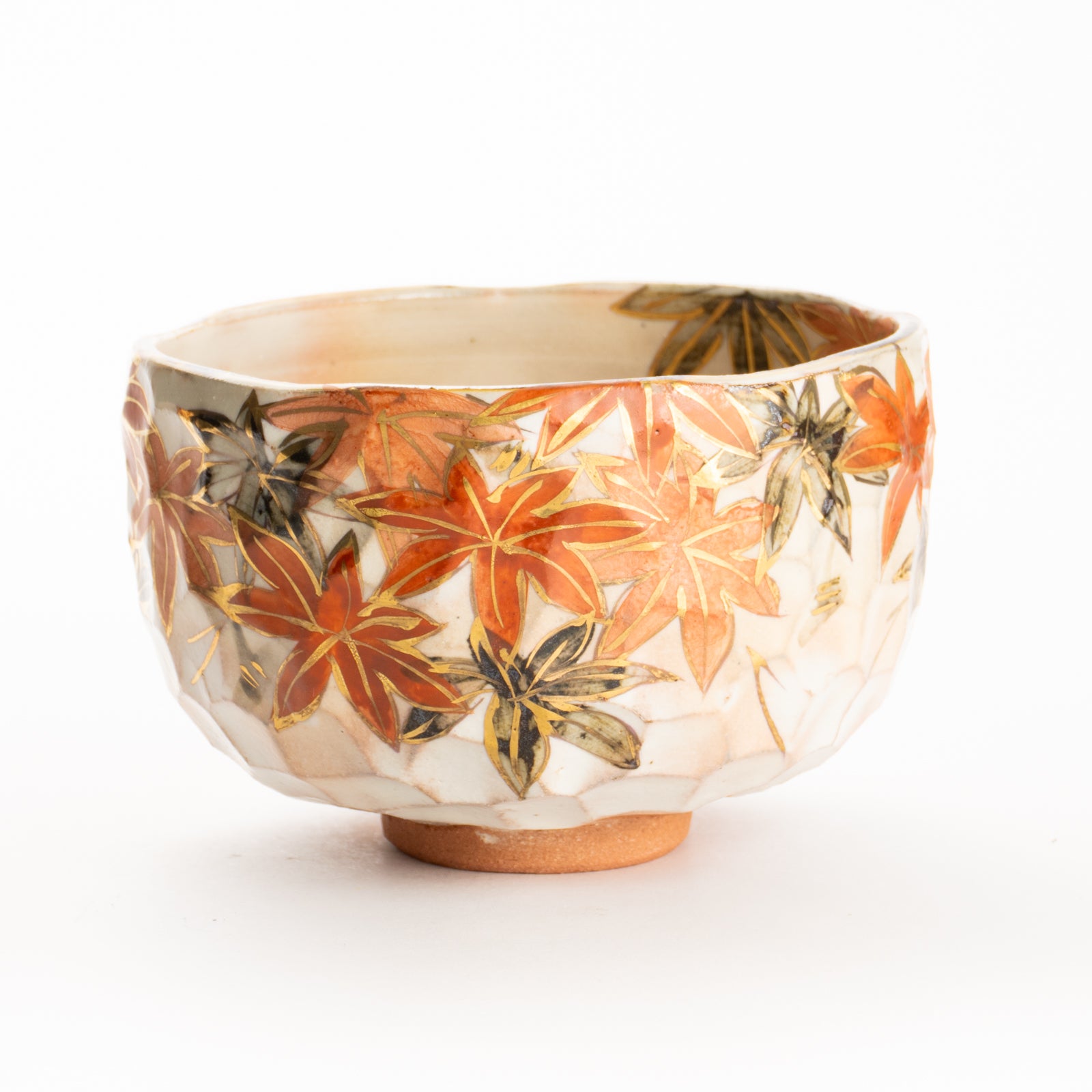 抹茶碗　紅葉之図B　俊山窯 KOTOPOTTER