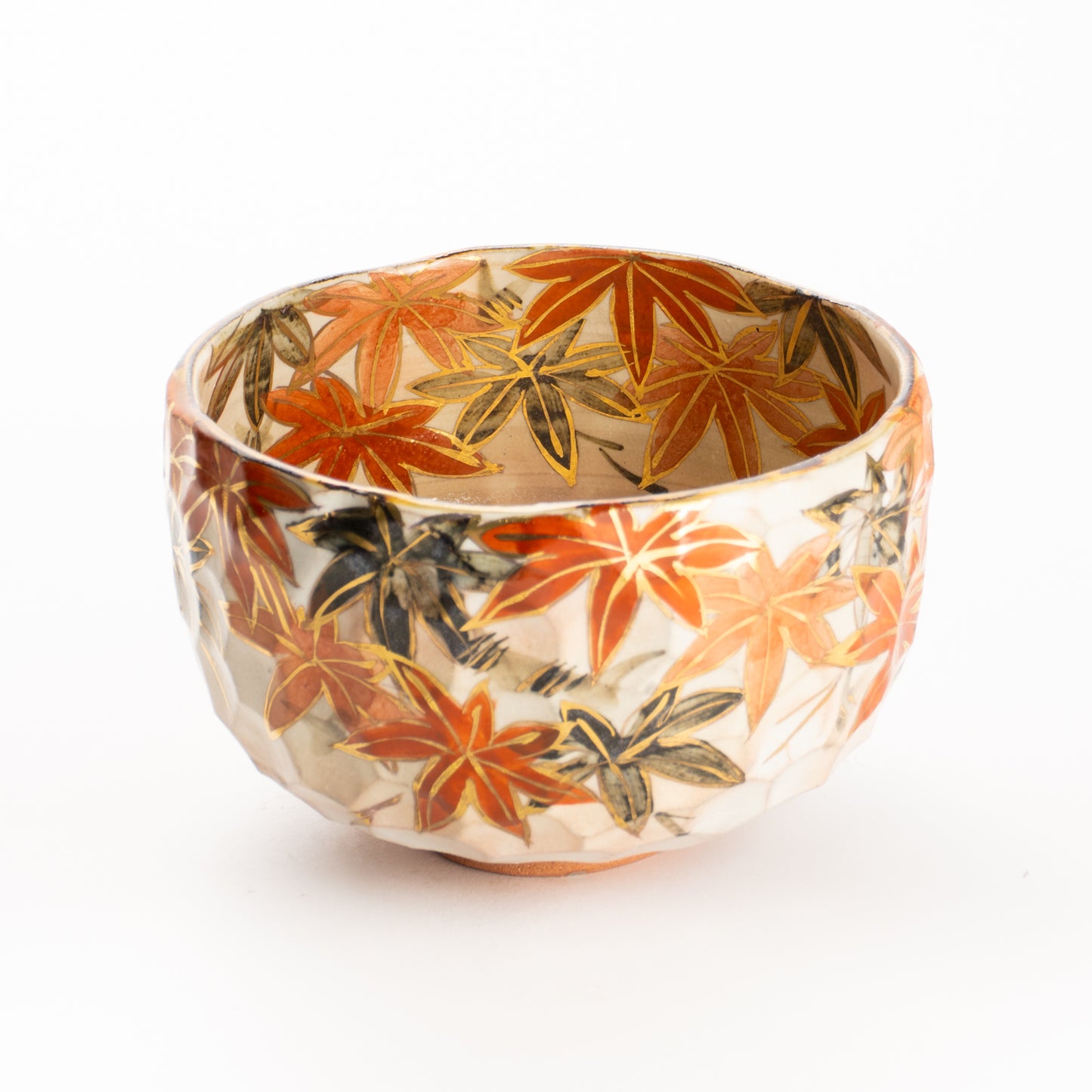 抹茶碗　紅葉之図B　俊山窯 KOTOPOTTER