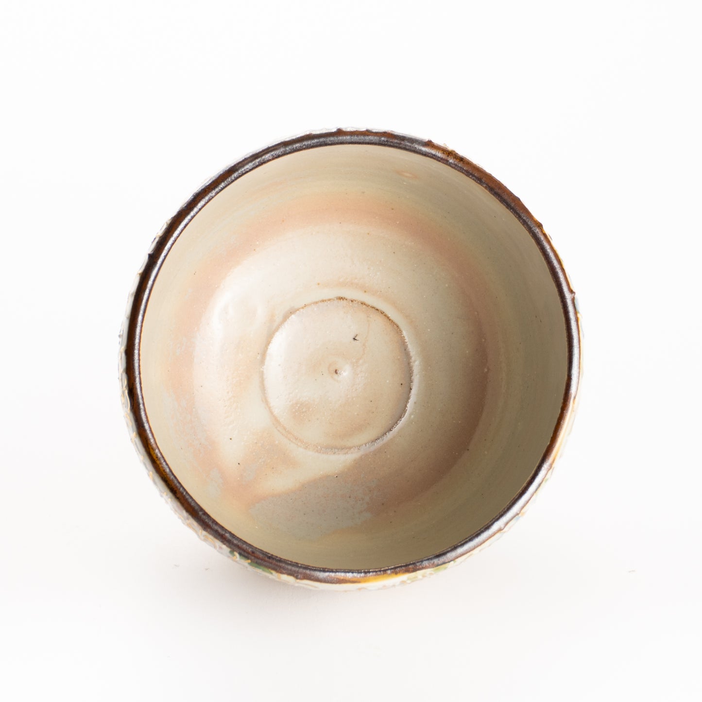 抹茶碗　色絵金彩 花詰B　俊山窯 KOTOPOTTER