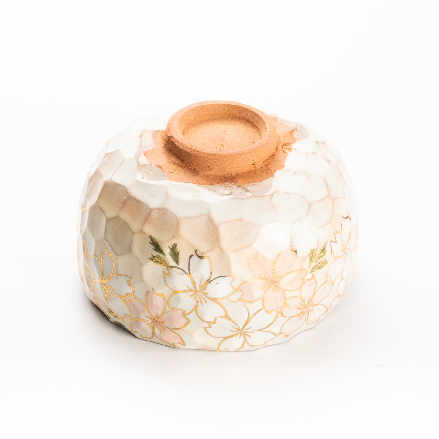 抹茶碗　金彩桜B　俊山窯 KOTOPOTTER