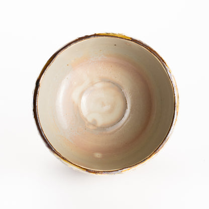 抹茶碗　ラスター彩 花詰A　俊山窯 KOTOPOTTER