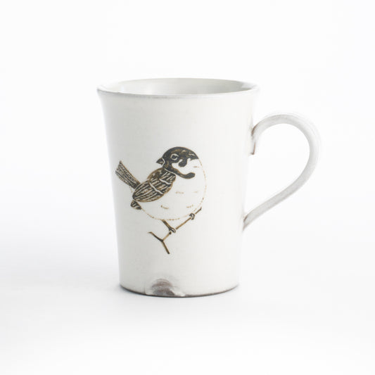 【清水焼】コーヒーカップ　スズメ　澤田卓伸 KOTOPOTTER