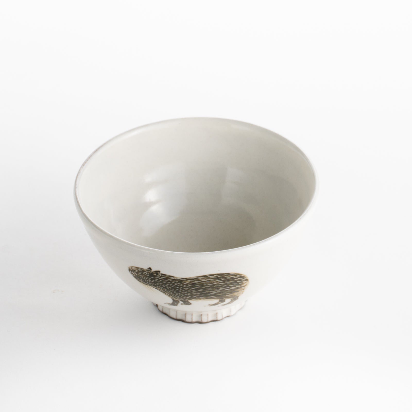 【清水焼】茶碗　カピバラ　澤田卓伸 KOTOPOTTER