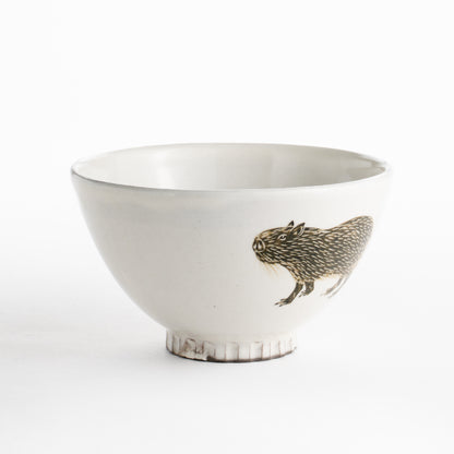 【清水焼】茶碗　カピバラ　澤田卓伸 KOTOPOTTER