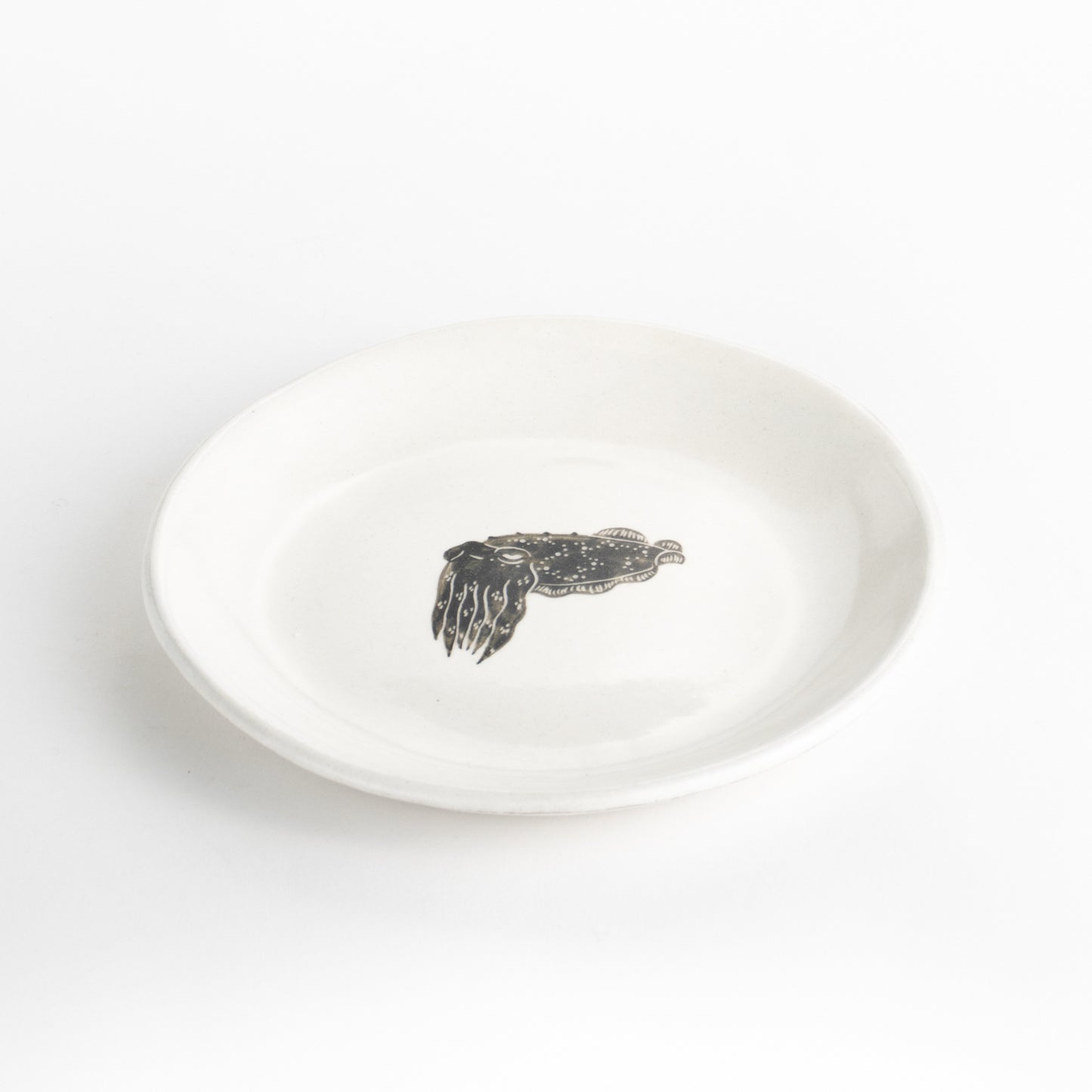 【清水焼】4.5寸 平皿　コブシメ　澤田卓伸 KOTOPOTTER