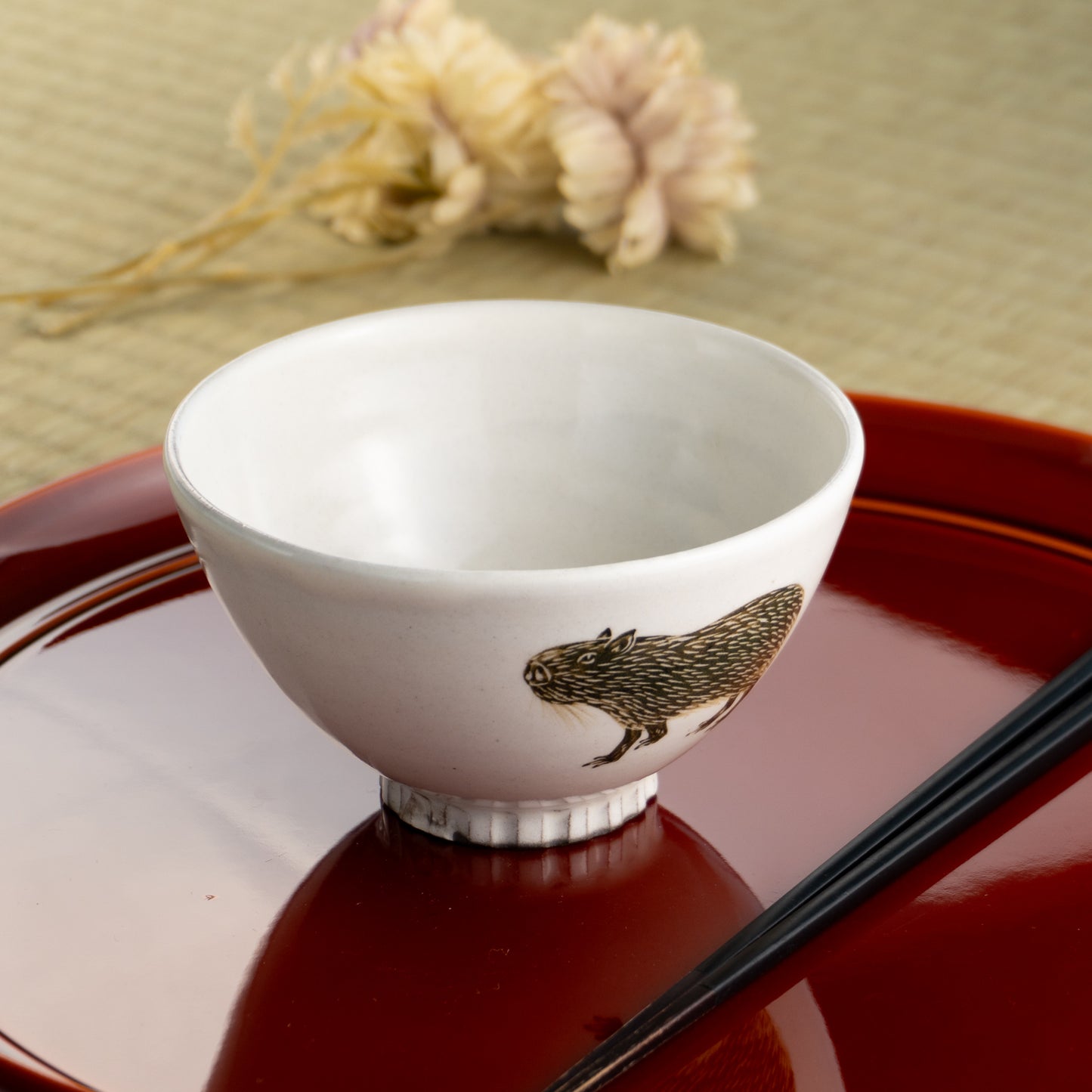 【清水焼】茶碗　カピバラ　澤田卓伸 KOTOPOTTER