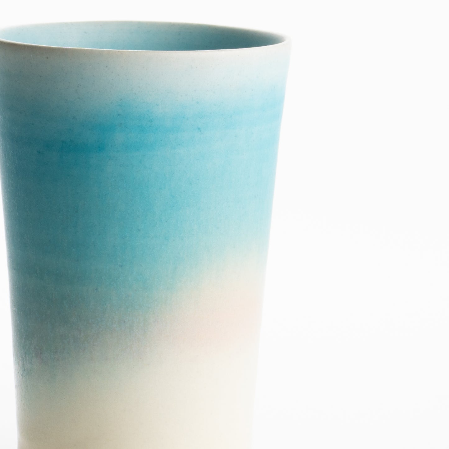 【清水焼】タンブラー　碧釉　竹村陽太郎 KOTOPOTTER