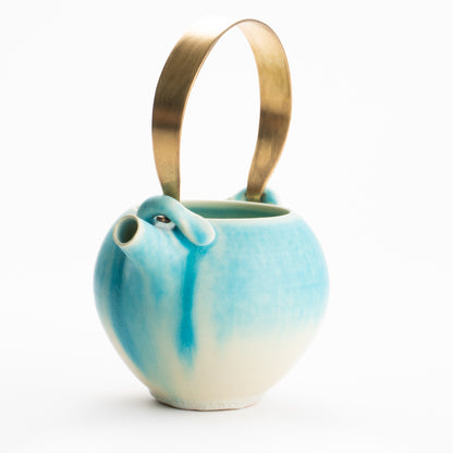 【清水焼】注器　碧釉　竹村陽太郎 KOTOPOTTER