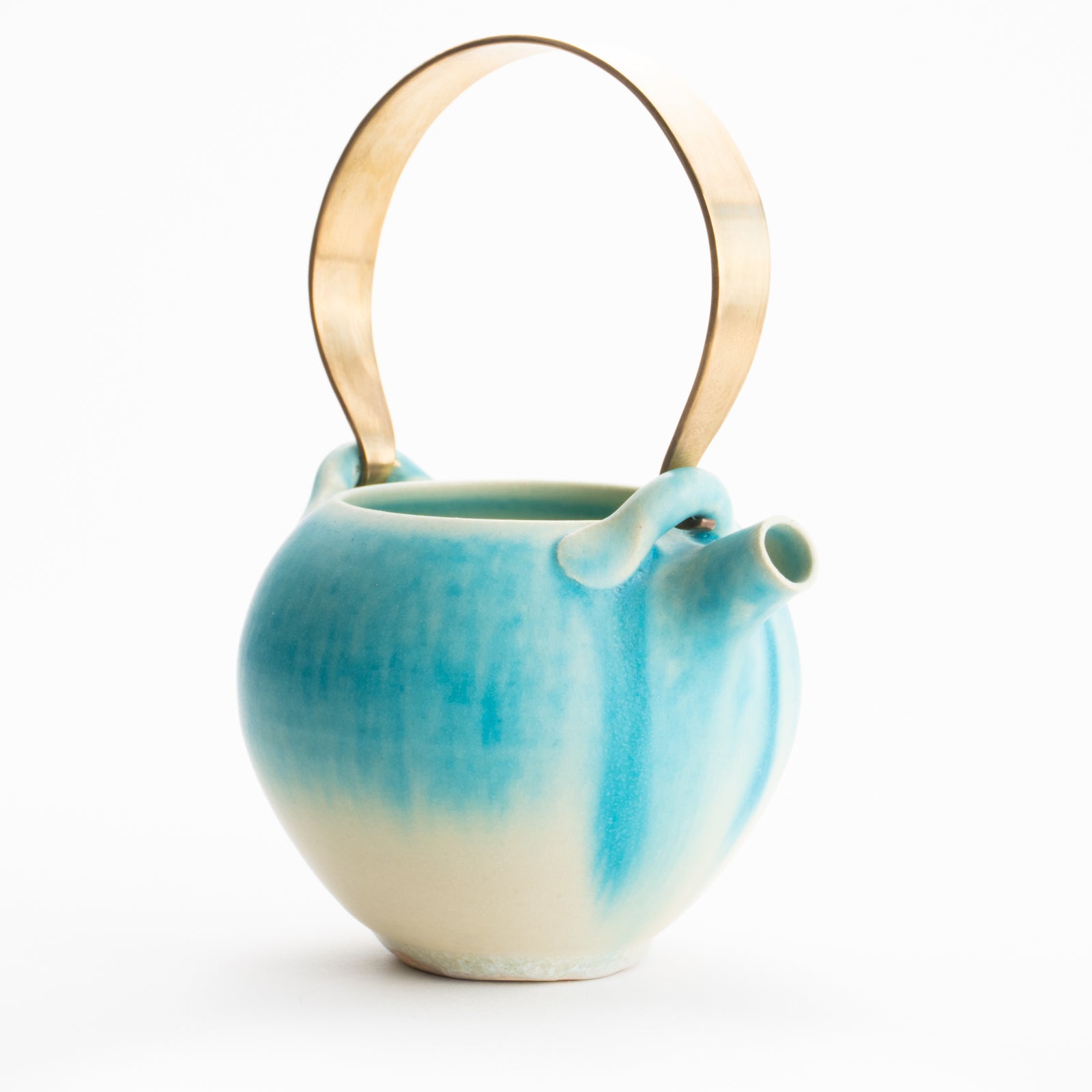 【清水焼】注器　碧釉　竹村陽太郎 KOTOPOTTER