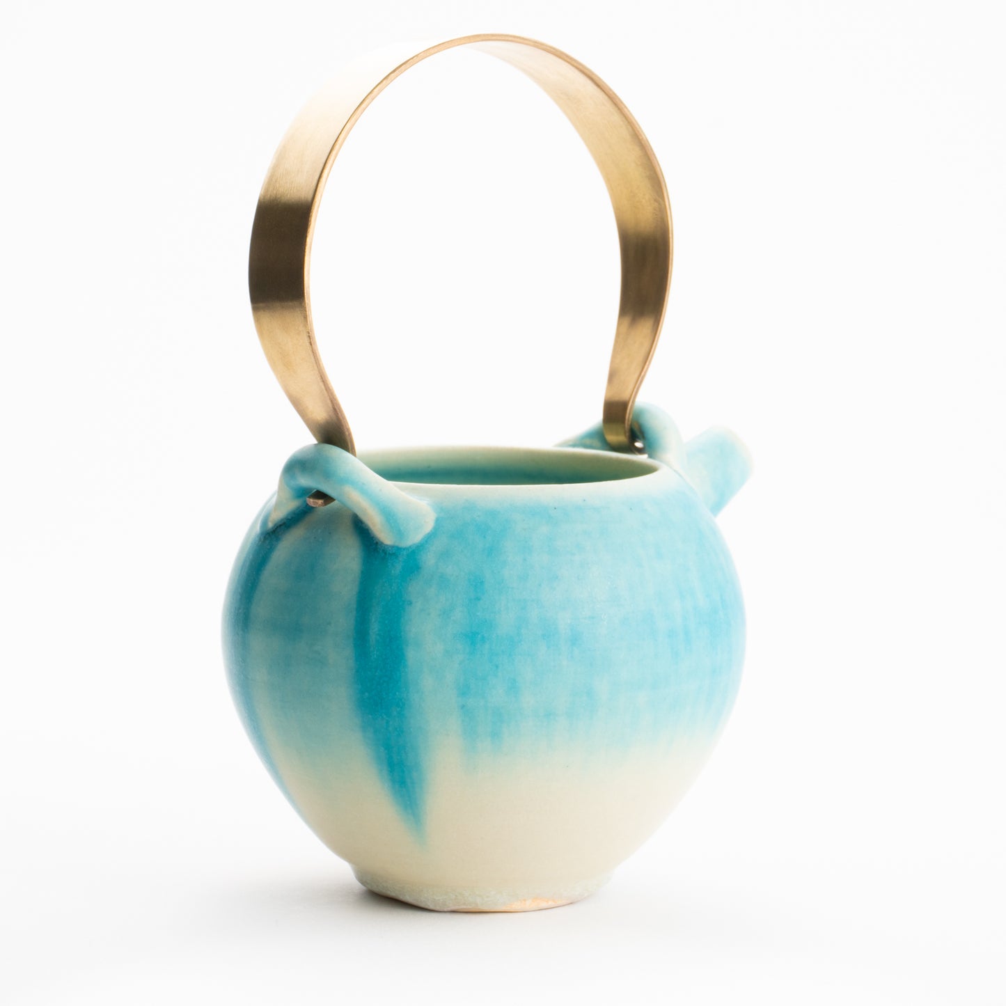 【清水焼】注器　碧釉　竹村陽太郎 KOTOPOTTER