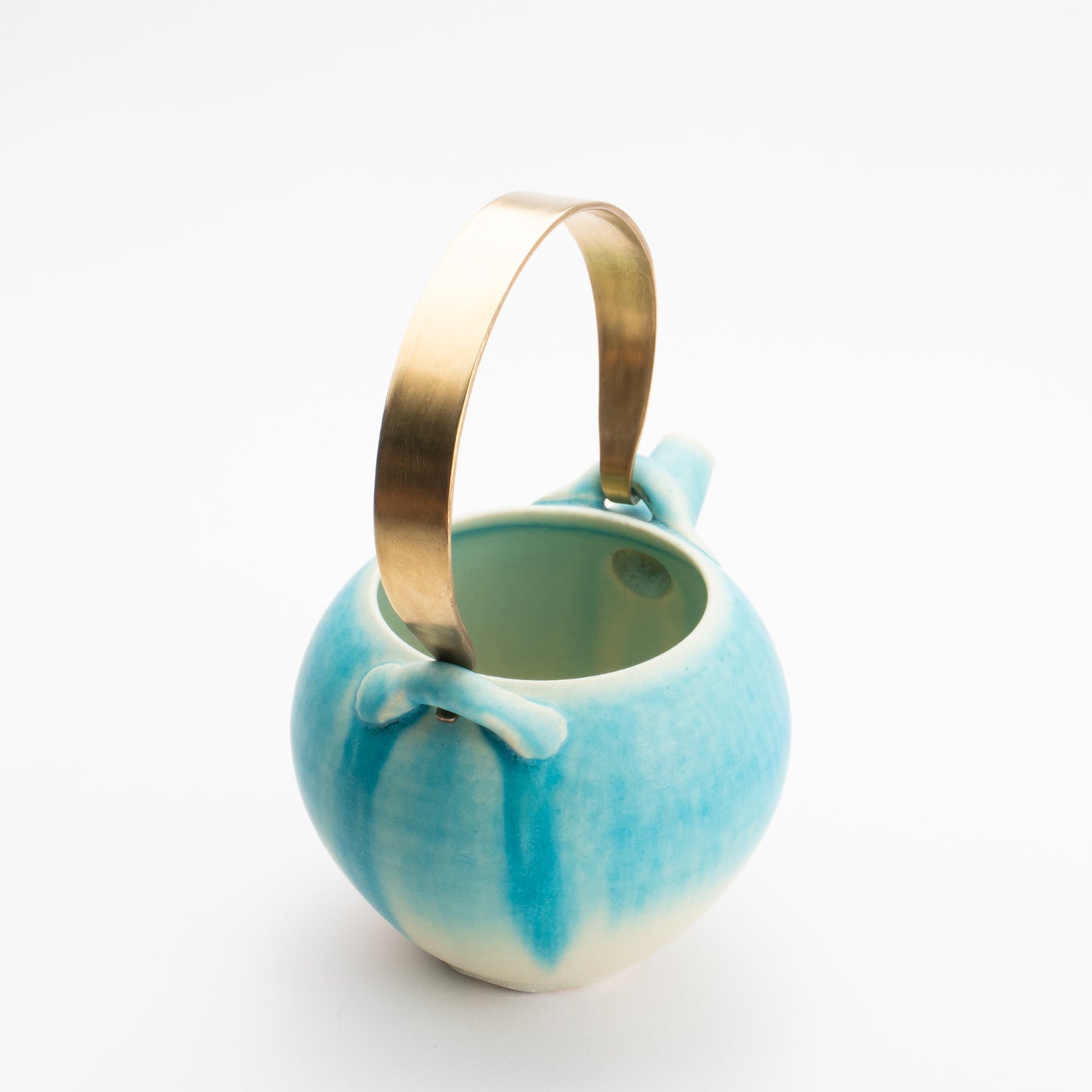 【清水焼】注器　碧釉　竹村陽太郎 KOTOPOTTER