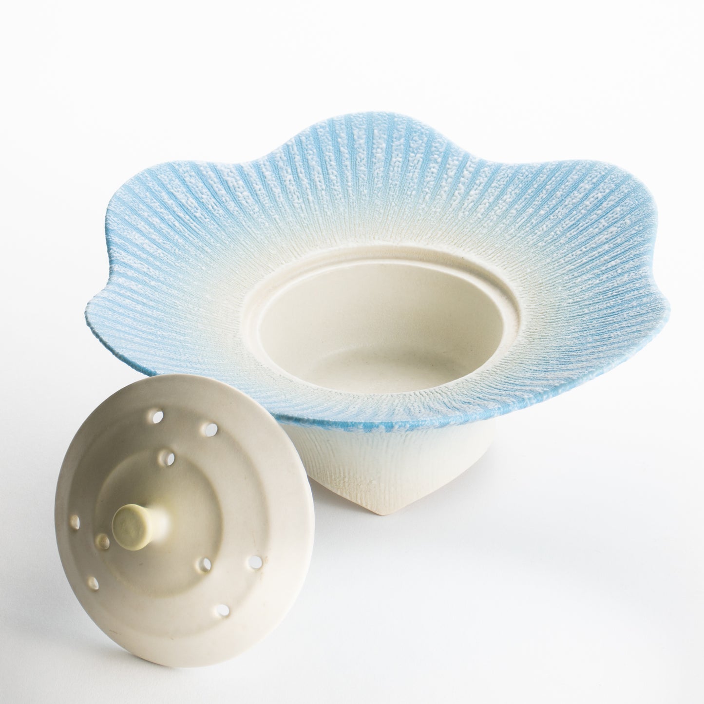 【清水焼】香炉　釉泥彩　竹村陽太郎 KOTOPOTTER