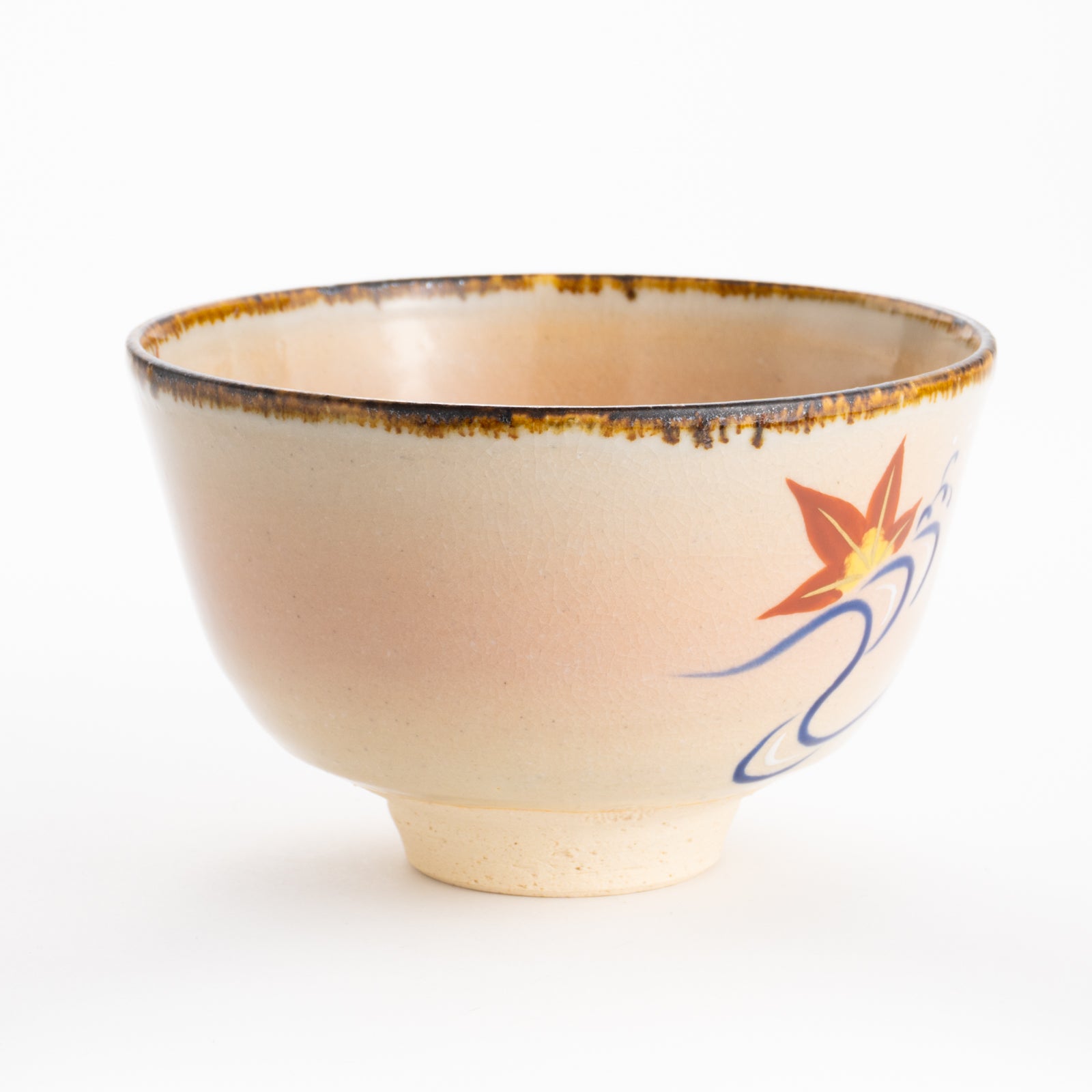 【清水焼】抹茶碗　竜田川　安徳 KOTOPOTTER