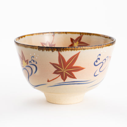 【清水焼】抹茶碗　竜田川　安徳 KOTOPOTTER