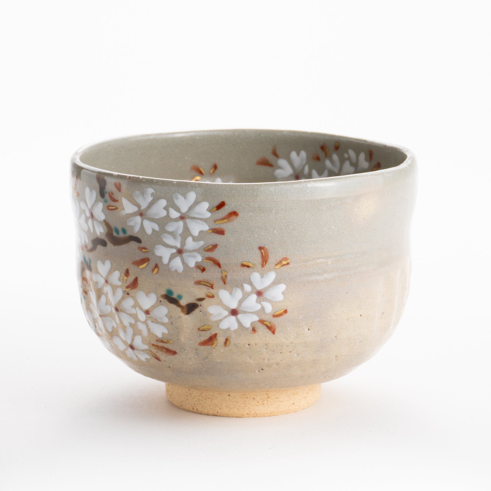 【清水焼】抹茶碗　乾山 桜　昇 KOTOPOTTER